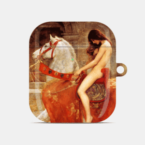 [명화 에어팟 케이스 1·2·프로][존 콜리어] 레이디 고다이바,1897 (Lady Godiva)